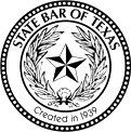 Logo Recognizing MEG International Counsel's affiliation with State Bar of Texas